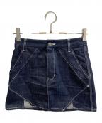 melt the ladyメルトザレディ）の古着「デニムスカート」｜インディゴ