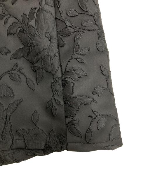 melt the lady（メルトザレディ）MELT THE LADY (メルトザレディ) ジャガードロングドレス ブラック サイズ:FREEの古着・服飾アイテム