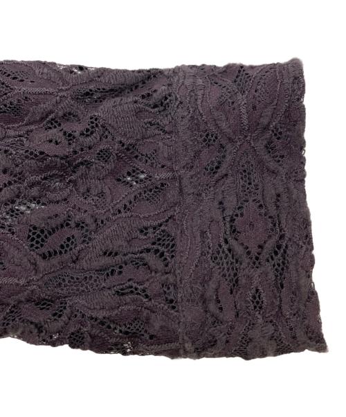 HARE（ハレ）HARE (ハレ) ダマスクガラレースシャツ パープル サイズ:FREEの古着・服飾アイテム