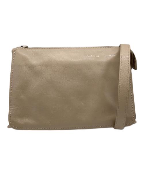 IACUCCI（イアクッチ）IACUCCI (イアクッチ) アペショルダーバッグ ベージュの古着・服飾アイテム