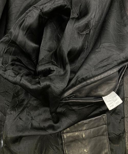 Golden Bear（ゴールデンベア）Golden Bear (ゴールデンベア) レザージャケット ブラック サイズ:Lの古着・服飾アイテム