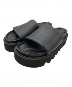 MAISON SPECIAL×SPECIAL SHOES FACTORYメゾンスペシャル×スペシャルシューズファクトリー）の古着「厚底サンダル」｜ブラック