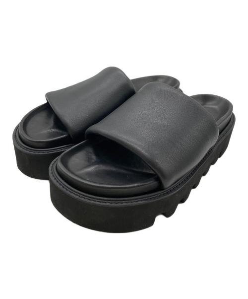 MAISON SPECIAL（メゾンスペシャル）MAISON SPECIAL (メゾンスペシャル) SPECIAL SHOES FACTORY (スペシャルシューズファクトリー) 厚底サンダル ブラック サイズ:26 1/2の古着・服飾アイテム