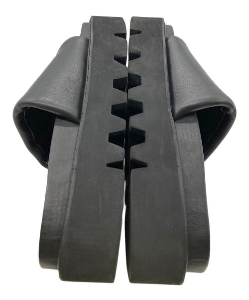 MAISON SPECIAL（メゾンスペシャル）MAISON SPECIAL (メゾンスペシャル) SPECIAL SHOES FACTORY (スペシャルシューズファクトリー) 厚底サンダル ブラック サイズ:26 1/2の古着・服飾アイテム