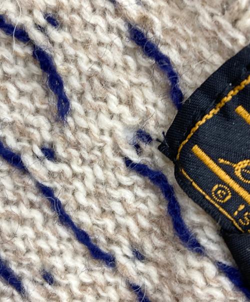 Eddie Bauer（エディーバウアー）Eddie Bauer (エディーバウアー) ニットカーディガン ベージュ サイズ:Mの古着・服飾アイテム