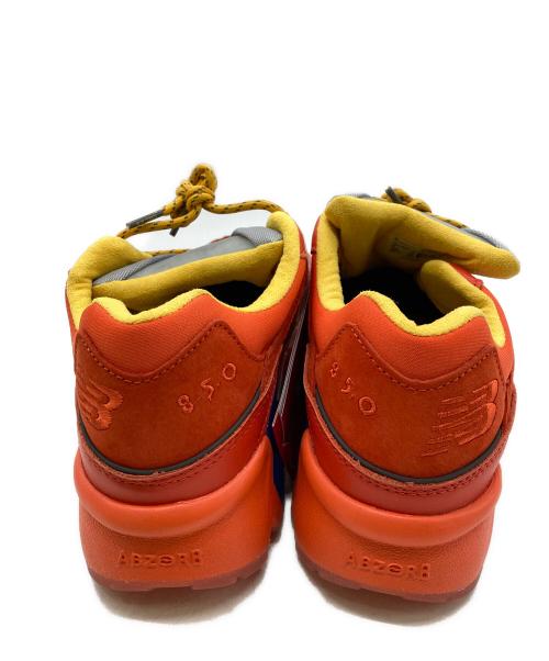 NEW BALANCE（ニューバランス）NEW BALANCE (ニューバランス) N.HOOLYWOOD (エヌ ハリウッド) コラボローカットスニーカー オレンジ サイズ:27cmの古着・服飾アイテム