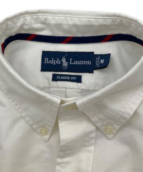 RALPH LAUREN（ラルフローレン）RALPH LAUREN (ラルフローレン) ボタンダウンシャツ ホワイト サイズ:Mの古着・服飾アイテム