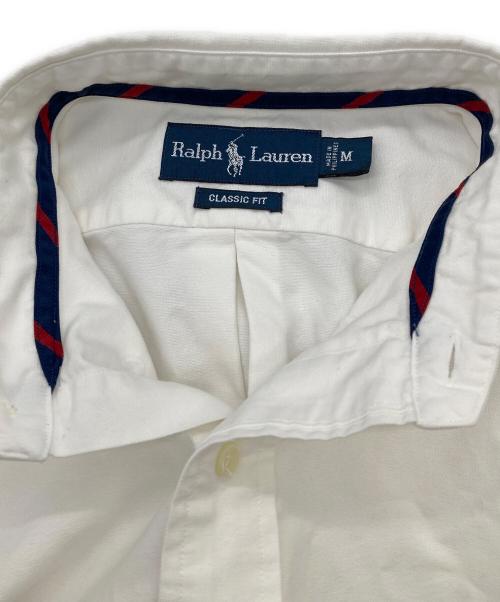RALPH LAUREN（ラルフローレン）RALPH LAUREN (ラルフローレン) ボタンダウンシャツ ホワイト サイズ:Mの古着・服飾アイテム