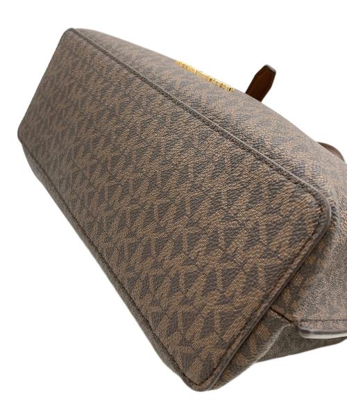 MICHAEL KORS（マイケル・コース）MICHAEL KORS (マイケルコース) 2WAYバッグ ブラウンの古着・服飾アイテム