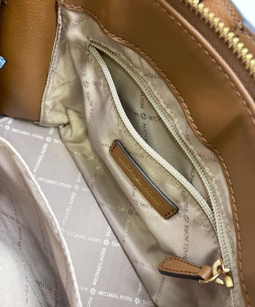 MICHAEL KORS（マイケル・コース）MICHAEL KORS (マイケルコース) 2WAYバッグ ブラウンの古着・服飾アイテム