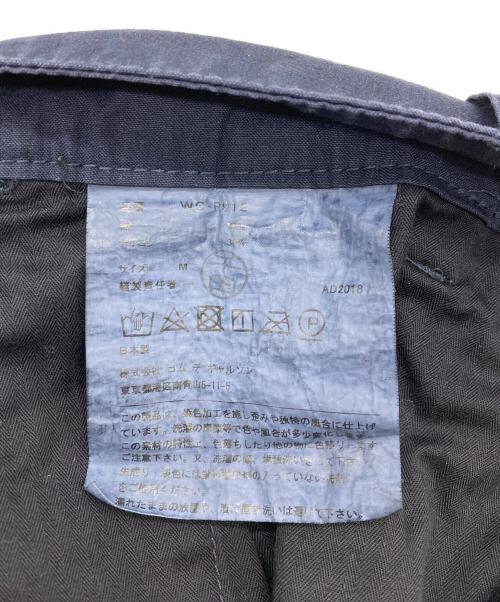 eYe COMME des GARCONS JUNYAWATANABE MAN（アイ コム デ ギャルソン ジュンヤ ワタナベ マン）eYe COMME des GARCONS JUNYAWATANABE MAN (アイ コム デ ギャルソン ジュンヤ ワタナベ マン) コットンタックパンツ ネイビー サイズ:Mの古着・服飾アイテム