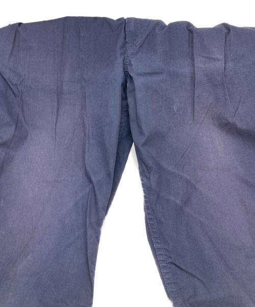 eYe COMME des GARCONS JUNYAWATANABE MAN（アイ コム デ ギャルソン ジュンヤ ワタナベ マン）eYe COMME des GARCONS JUNYAWATANABE MAN (アイ コム デ ギャルソン ジュンヤ ワタナベ マン) コットンタックパンツ ネイビー サイズ:Mの古着・服飾アイテム