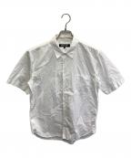 COMME des GARCONS HOMME DEUXコムデギャルソン オム ドゥ）の古着「レギュラーカラーシャツ【AD2017】」｜ホワイト