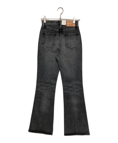 moussy（マウジー）moussy (マウジー) MVS BLACK FLARE デニム グレー サイズ:26の古着・服飾アイテム