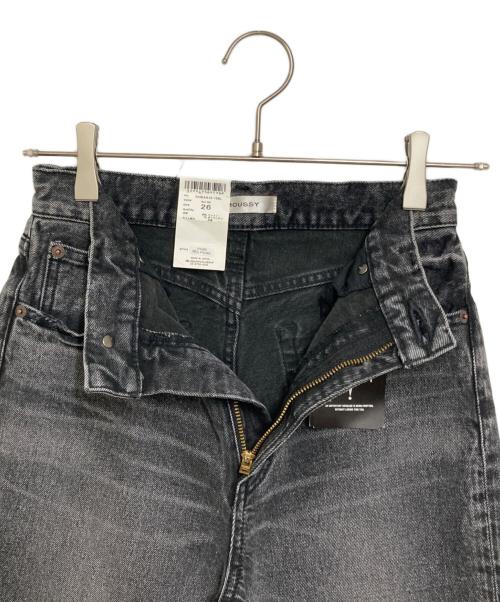 moussy（マウジー）moussy (マウジー) MVS BLACK FLARE デニム グレー サイズ:26の古着・服飾アイテム