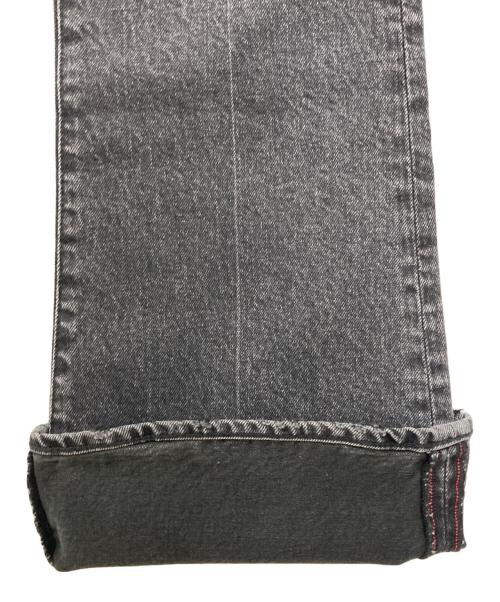 moussy（マウジー）moussy (マウジー) MVS BLACK FLARE デニム グレー サイズ:26の古着・服飾アイテム