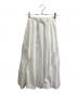 MSGM (エムエスジーエム) MESH MIX SKIRT ホワイト サイズ:36 未使用品：8000円