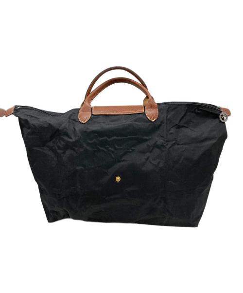 LONGCHAMP（ロンシャン）LONGCHAMP (ロンシャン) ハンドバッグ ブラックの古着・服飾アイテム