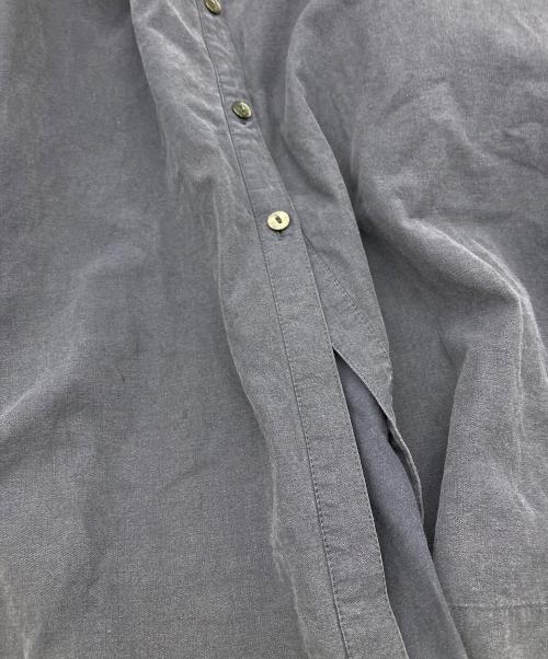 BEARDSLEY（ビアズリー）BEARDSLEY (ビアズリー) シャツワンピース ネイビー サイズ:FREEの古着・服飾アイテム