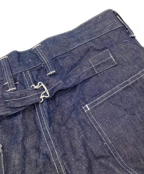 NIGEL CABOURN（ナイジェルケーボン）NIGEL CABOURN (ナイジェルケーボン) コットンリネンデニムパンツ インディゴ サイズ:36の古着・服飾アイテム