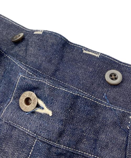 NIGEL CABOURN（ナイジェルケーボン）NIGEL CABOURN (ナイジェルケーボン) コットンリネンデニムパンツ インディゴ サイズ:36の古着・服飾アイテム