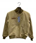 Pherrow'sフェローズ）の古着「ワッペン付きタンカースジャケット」｜オリーブ