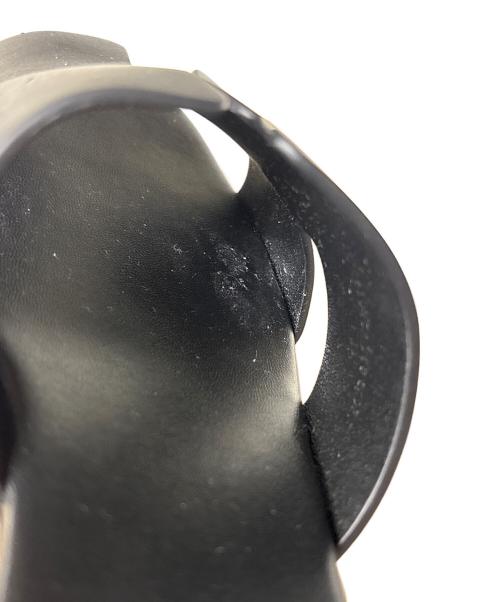 HERMES（エルメス）HERMES (エルメス) エズ30 ウェッジソールサンダル ブラック サイズ:36の古着・服飾アイテム