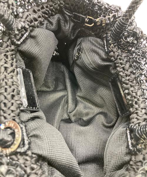 ANTEPRIMA（アンテプリマ）ANTEPRIMA (アンテプリマ) ワイヤーグリッターバック ブラックの古着・服飾アイテム