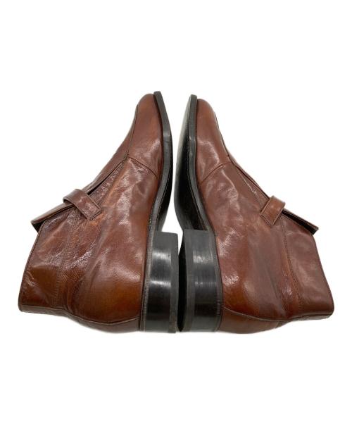 Florsheim（フローシャイム）Florsheim (フローシャイム) Monk Strap Leather Shoes ブラウン サイズ:7 1/2の古着・服飾アイテム