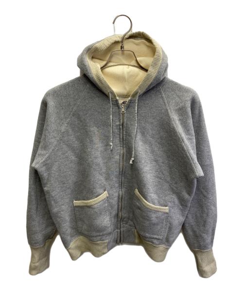 TOYS MCCOY（トイズマッコイ）TOYS MCCOY (トイズマッコイ) ジップフーディー【MCHILL】 グレー サイズ:Lの古着・服飾アイテム