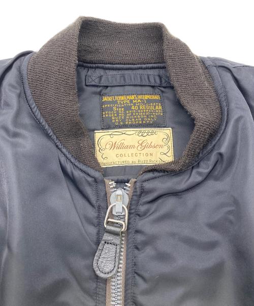 BUZZ RICKSON'S（バズリクソンズ）Buzz Rickson's (バズリクソンズ) MA-1 フライトジャケット ブラック サイズ:40の古着・服飾アイテム