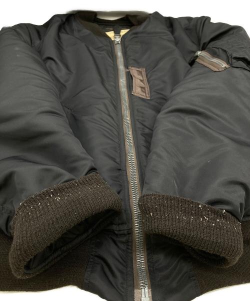 BUZZ RICKSON'S（バズリクソンズ）Buzz Rickson's (バズリクソンズ) MA-1 フライトジャケット ブラック サイズ:40の古着・服飾アイテム