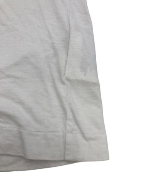 CDG/COMME des GARCONS（シーディージー コムデギャルソン）CDG/COMME des GARCONS (シーディージー コムデギャルソン) AD2019 反転ロゴプリントTシャツ ホワイト サイズ:Mの古着・服飾アイテム