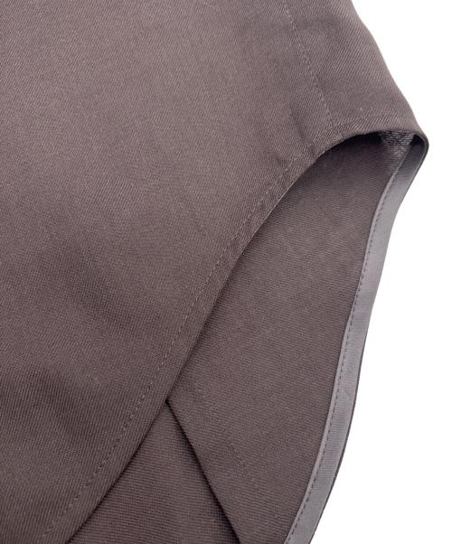 PUBLIC TOKYO（パブリックトウキョウ）PUBLIC TOKYO (パブリックトウキョウ) イージーサマーウールセミオープンシャツ ブラウン サイズ:1の古着・服飾アイテム