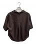 PUBLIC TOKYO (パブリックトウキョウ) イージーサマーウールセミオープンシャツ ブラウン サイズ:1：4000円