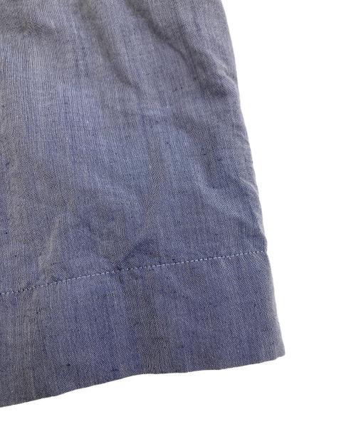 Maison Margiela（メゾンマルジェラ）Maison Margiela (メゾンマルジェラ) 22SS ロゴ刺繍オープンカラーシャツ/Lounge Shirt グレー サイズ:40の古着・服飾アイテム