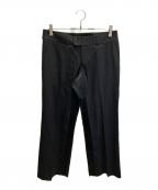 NEIL BARRETTニールバレット）の古着「ラインスラックス」｜ブラック
