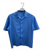 editionエディション）の古着「ウールオープンカラーシャツ」｜ブルー