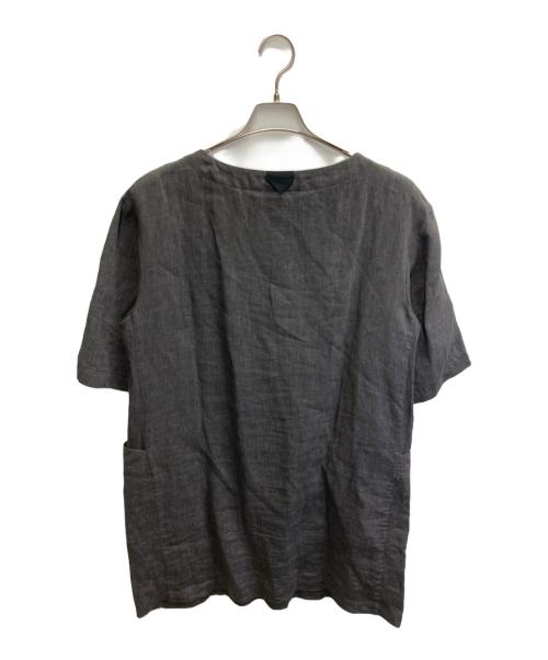 MARGARET HOWELL（マーガレットハウエル）MARGARET HOWELL (マーガレットハウエル) リネンワンピース グレー サイズ:Fの古着・服飾アイテム