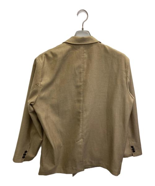 MAISON SPECIAL（メゾンスペシャル）MAISON SPECIAL (メゾンスペシャル) テックリネンオーバーサイズダブルジャケット ベージュ サイズ:46の古着・服飾アイテム