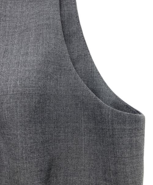 anuans（アニュアンス）anuans (アニュアンス) オブジェクトフレアトップス グレー サイズ:Sの古着・服飾アイテム