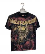 HARLEY-DAVIDSONハーレーダビッドソン）の古着「プリントTシャツ」｜ブラック