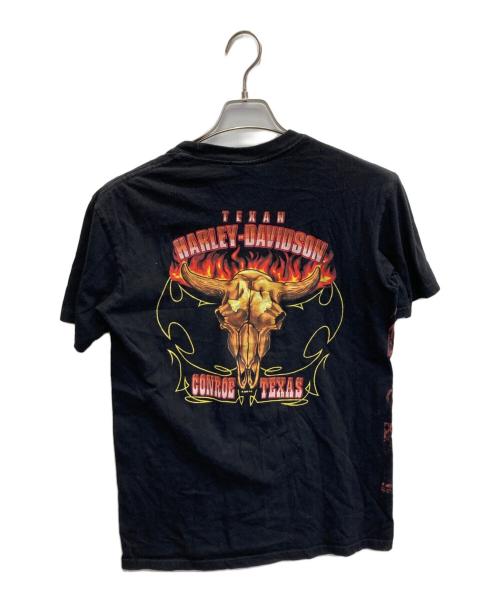 HARLEY-DAVIDSON（ハーレーダビッドソン）HARLEY-DAVIDSON (ハーレーダビッドソン) プリントTシャツ ブラック サイズ:Mの古着・服飾アイテム
