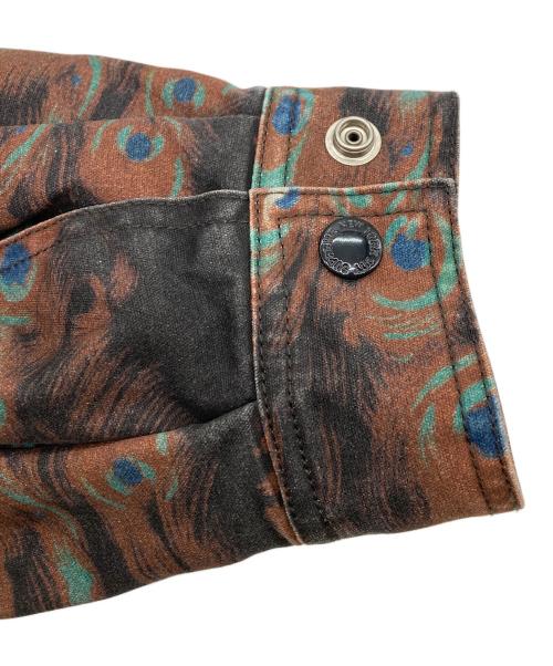 SUPREME（シュプリーム）Supreme (シュプリーム) 23FW leather collar utility jacket ブラウン/peacock サイズ:Sの古着・服飾アイテム