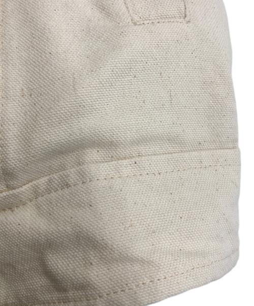 SUPREME（シュプリーム）Supreme (シュプリーム) Schott (ショット) 22FW Canvas DownTrucker Jacket アイボリー/Natural サイズ:Sの古着・服飾アイテム