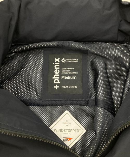 FREAK'S STORE（フリークスストア）FREAK'S STORE (フリークストア) PHENIX (フェニックス) 別注 GORE-TEX WINDSTOPPER STAND JACKET ネイビー サイズ:Mの古着・服飾アイテム