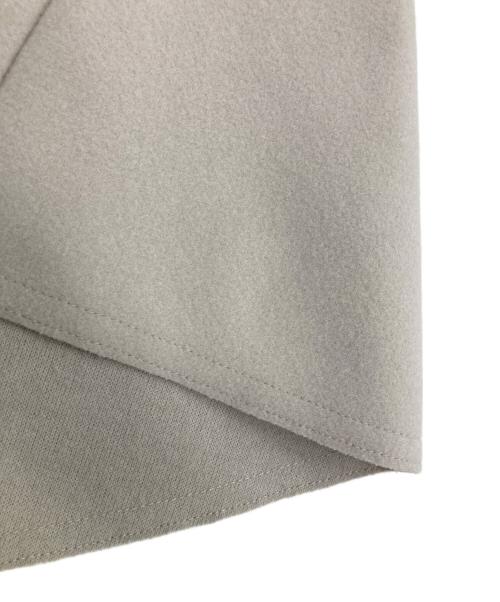 LOUNIE（ルーニー）LOUNIE (ルーニー) ダブルジャージーＶネックプルオーバー ベージュ サイズ:36の古着・服飾アイテム