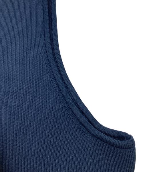 anuans（アニュアンス）anuans (アニュアンス) ハイゲージニットフィットワンピース ネイビー サイズ:Sの古着・服飾アイテム