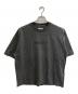 MAISON SPECIAL（メゾンスペシャル）の古着「Logo Embroidery Prime-Over Pigment Crew Neck T-Shirt」｜グレー