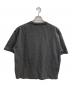 MAISON SPECIAL (メゾンスペシャル) Logo Embroidery Prime-Over Pigment Crew Neck T-Shirt グレー サイズ:1：3500円